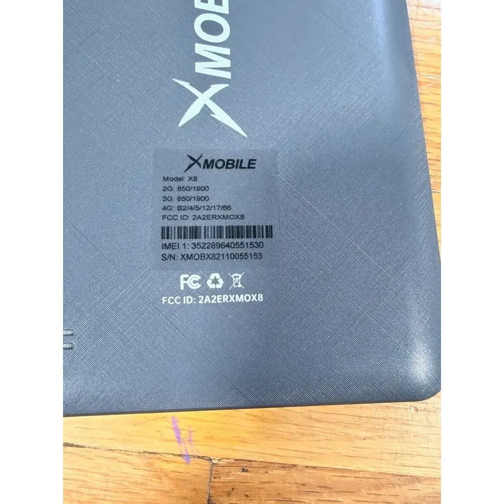 Lot of 7 Android Phones & Tablet Samsung Motorola ZTE XMobile Parts Repair